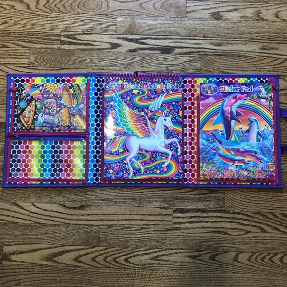 Lisa Frank Tikanni Tri-fold Portfolio Activity Folder - Picture 3 of 16